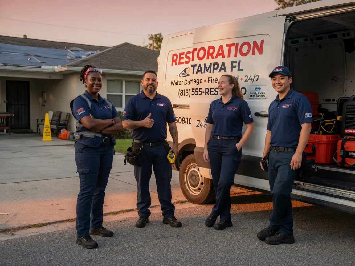 Water Damage Restoration company in Rheems, PA