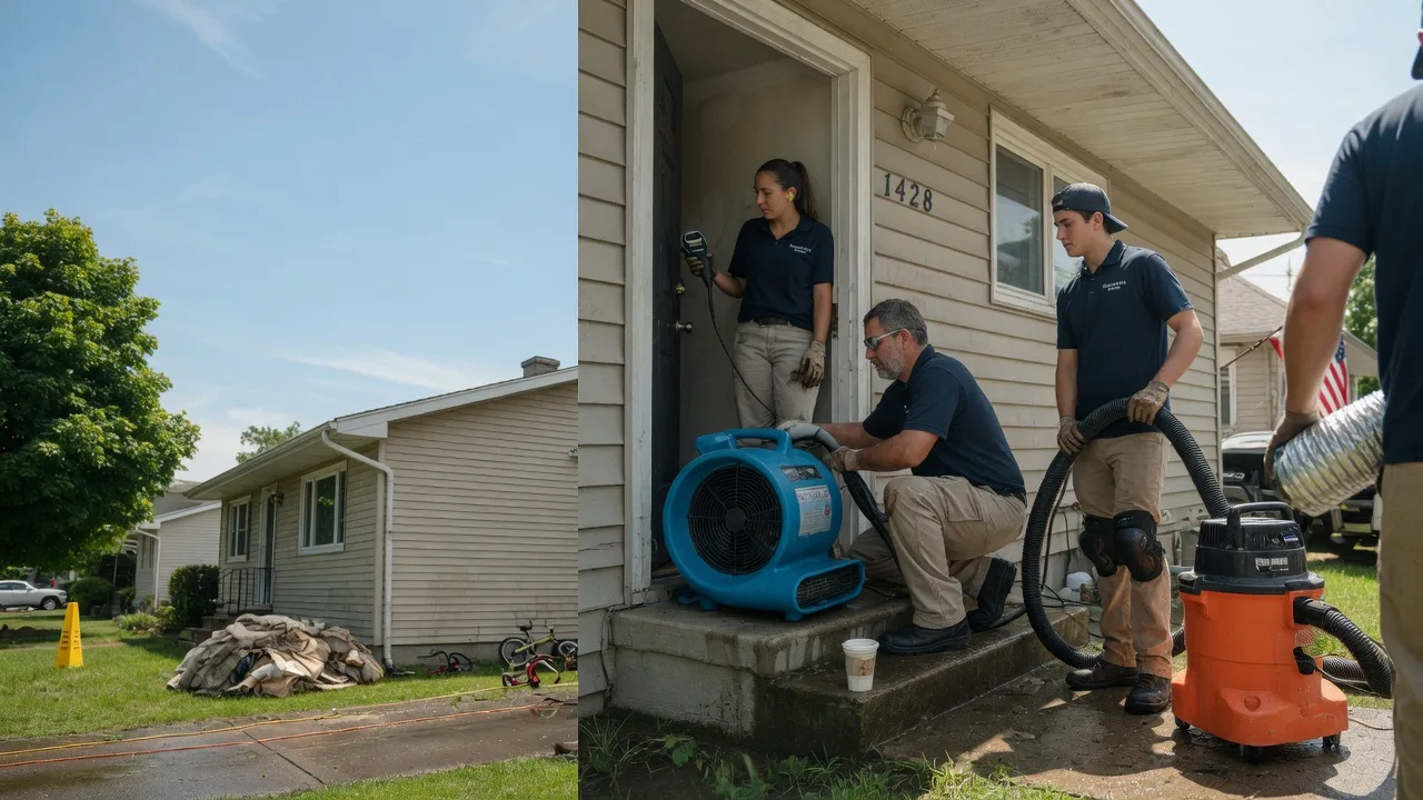 Water Damage Restoration in Rheems, PA near me